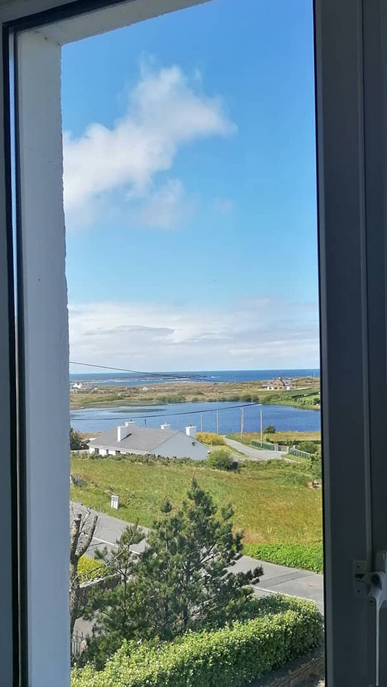 View out the Window at Teac Jack